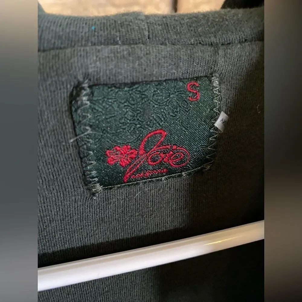 Joie dark green zip‎ up hoodie - Picture 4 of 7